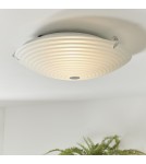 Endon Roundel Sufitowa/Plafon 2xE14 Szkło Matowe/Przezroczyste i Chromowana Powłoka 633-32