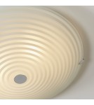 Endon Roundel Sufitowa/Plafon 2xE14 Szkło Matowe/Przezroczyste i Chromowana Powłoka 633-32