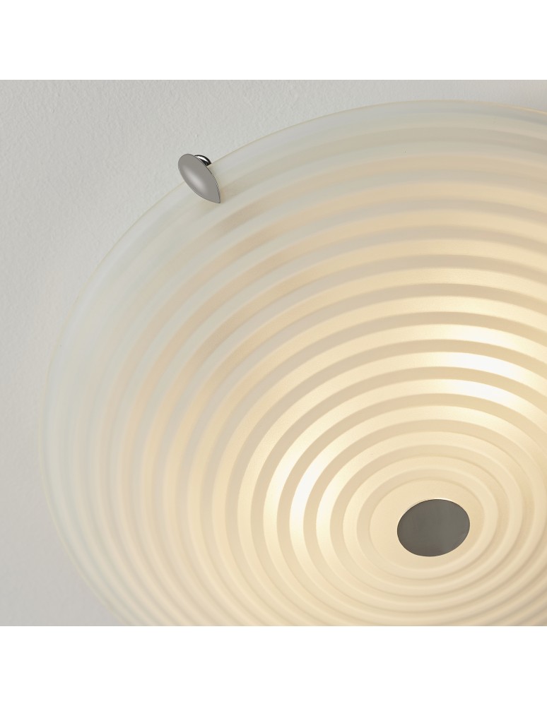Endon Roundel Sufitowa/Plafon 2xE14 Szkło Matowe/Przezroczyste i Chromowana Powłoka 633-32