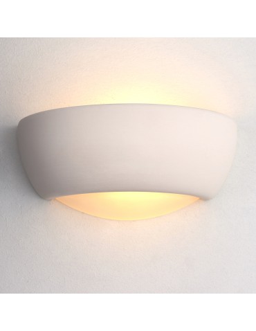 Endon Eton Ścienna/Kinkiet 1xE27 Nieszkliwiona Ceramika i Matowe Szkło UG-WB-X - product 2