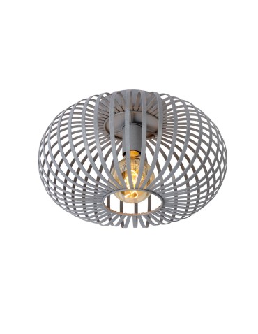 Lucide MANUELA Ceiling 1xE27 grey 78174/40/36