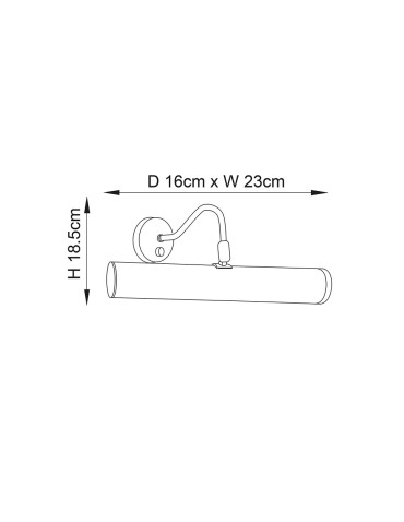 Endon Turner Ścienna/Kinkiet 1xE14 Powłoka z Antycznego Mosiądzu PL200-E14-SWAN - product 2