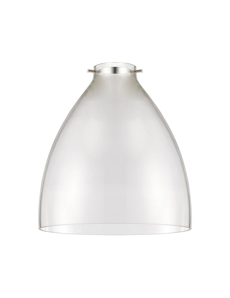 Endon Elstow Wisząca Easyfit 1xE27 Przezroczyste Szkło i Chromowana Powłoka 60874