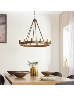 Endon Chevalier Wisząca 12xE14 Postarzana Farba Metaliczna 61026 - product 2