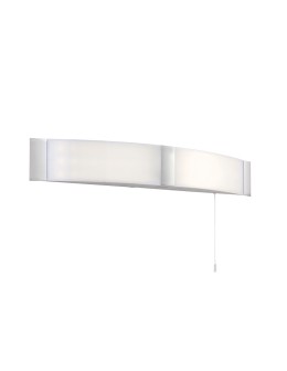 Endon Onan Ścienna/Kinkiet Łazienkowa 2xLED Opal Poliwęglan i Chromowany Akryl 68930