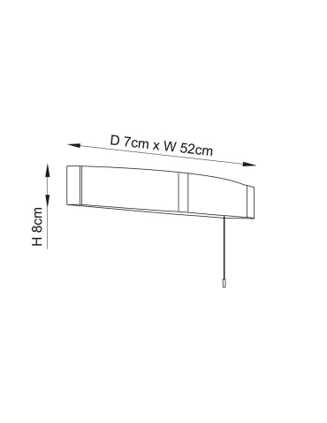 Endon Onan Ścienna/Kinkiet Łazienkowa 2xLED Opal Poliwęglan i Chromowany Akryl 68930 - product 2