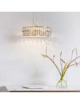 Endon Verina Wisząca 1xLED Przezroczysty Kryształ i Chromowana Powłoka 76513 - product 2