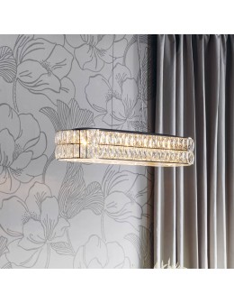 Endon Verina Wisząca 1xLED Przezroczysty Kryształ i Chromowana Powłoka 76514 - product 2
