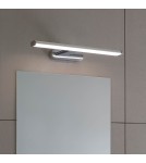Endon Moda Ścienna/Kinkiet Łazienkowa 1xLED Efekt Chromu i Matowy Plastik 76657