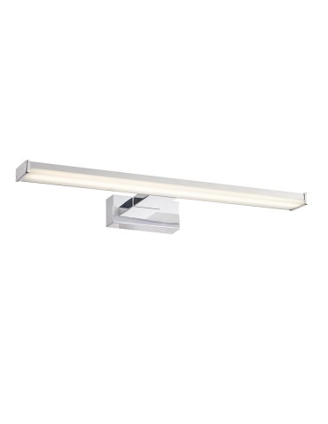 Endon Axis Ścienna/Kinkiet Łazienkowa 1xLED Efekt Chromu i Matowy Plastik 76658