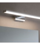 Endon Axis Ścienna/Kinkiet Łazienkowa 1xLED Efekt Chromu i Matowy Plastik 76658