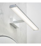 Endon Axis Ścienna/Kinkiet Łazienkowa 1xLED Efekt Chromu i Matowy Plastik 76658