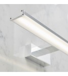 Endon Axis Ścienna/Kinkiet Łazienkowa 1xLED Efekt Chromu i Matowy Plastik 76658
