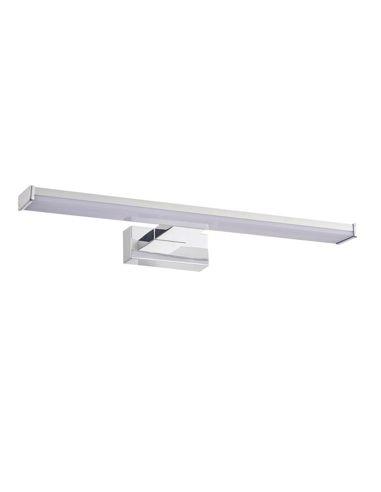 Endon Axis Ścienna/Kinkiet Łazienkowa 1xLED Efekt Chromu i Matowy Plastik 76658