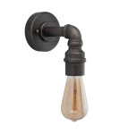 Endon Pipe Ścienna/Kinkiet 1xE27 Postarzana Farba Cynowa 78765