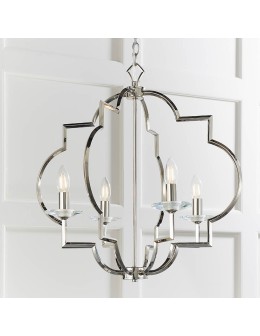 Endon Garland Wisząca 4xE14 Powłoka z Polerowanego Niklu i Przezroczysty Kryształ 81915 - product 2