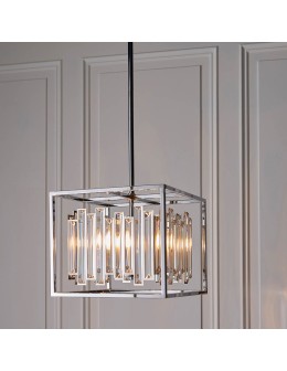 Endon Acadia Wisząca 4xE14 Przezroczysty Kryształ i Chromowana Powłoka 81930 - product 2