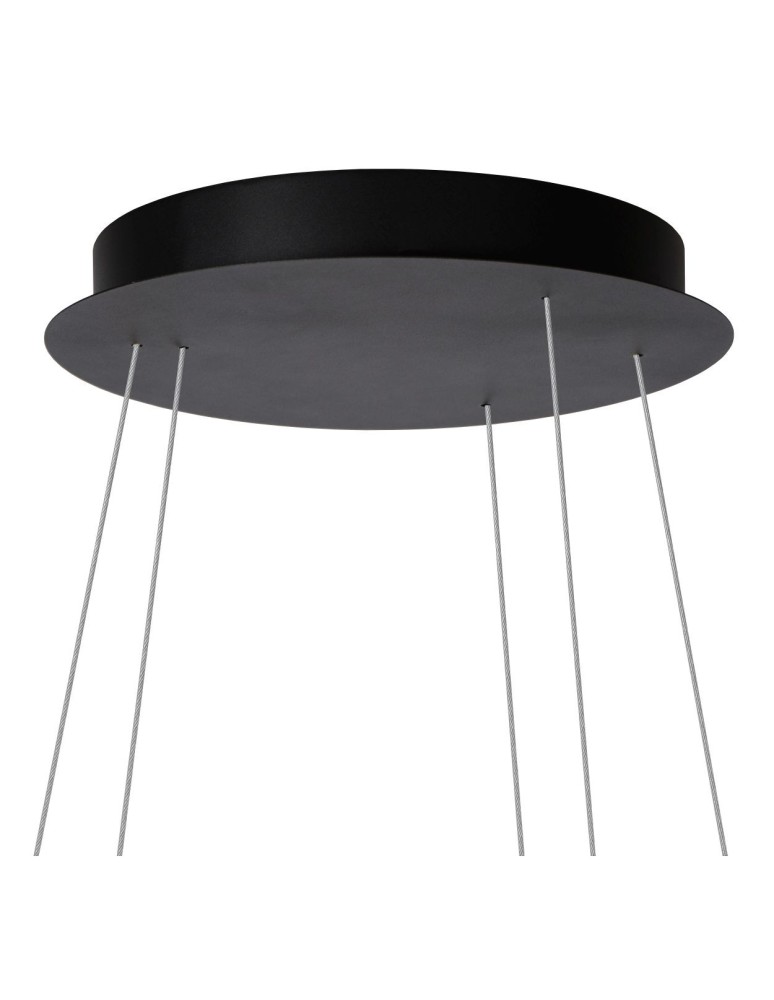 LED pendant lamps - Lucide TRINITI LED pendant black white 46402/99/30 - product kolory-swiatla.pl 13