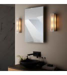Endon Newham Ścienna/Kinkiet Łazienkowa 2xG9 Chromowana Powłoka i Matowe Szkło 96137