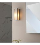 Endon Newham Ścienna/Kinkiet Łazienkowa 1xG9 Chromowana Powłoka i Matowe Szkło 96219