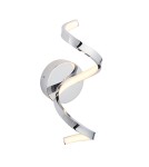 Endon Astral Ścienna/Kinkiet Łazienkowa 1xLED Powłoka Chromowana i Biały Silikon 96433