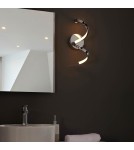 Endon Astral Ścienna/Kinkiet Łazienkowa 1xLED Powłoka Chromowana i Biały Silikon 96433