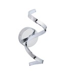 Endon Astral Ścienna/Kinkiet Łazienkowa 1xLED Powłoka Chromowana i Biały Silikon 96433