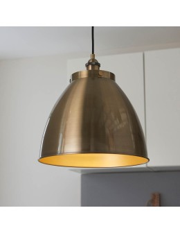 Endon Franklin Wisząca 1xE27 Powłoka z Antycznego Mosiądzu 98744 - product 2