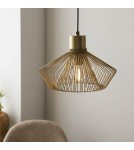 Endon Kimberley Wisząca 1xE27 Wykończenie Złotą Farbą 99498