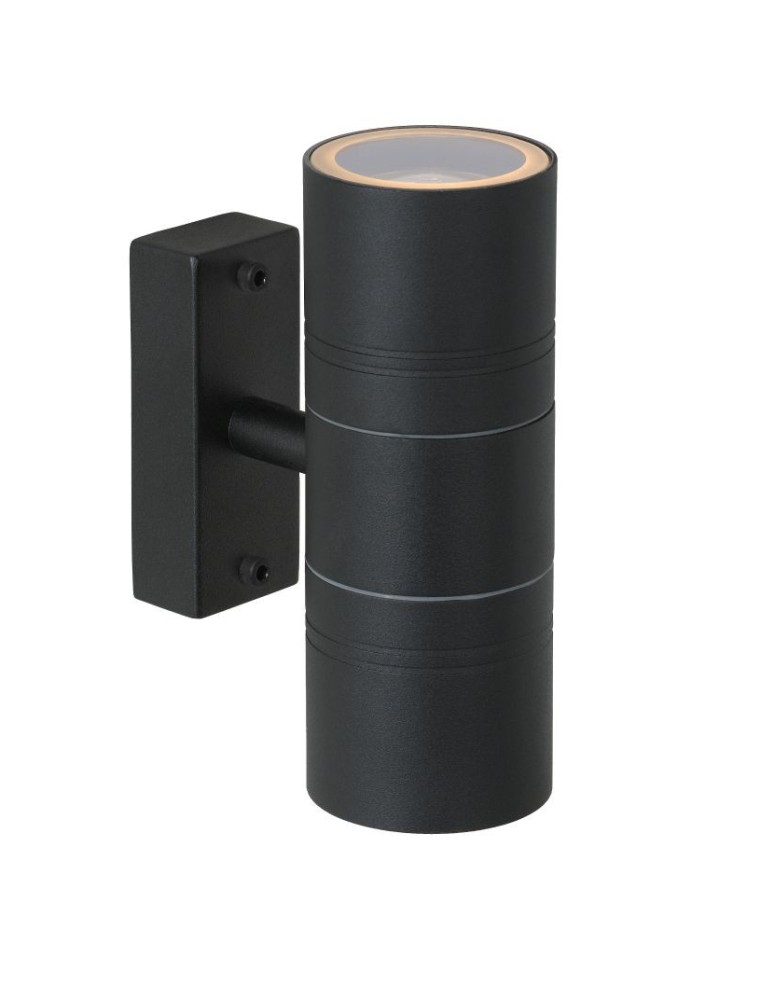 Outdoor wall lamps - Lucide ARNE-LED 2x GU10 LED/5W Black 14867/11/30 Wall lamp. - product kolory-swiatla.pl 1