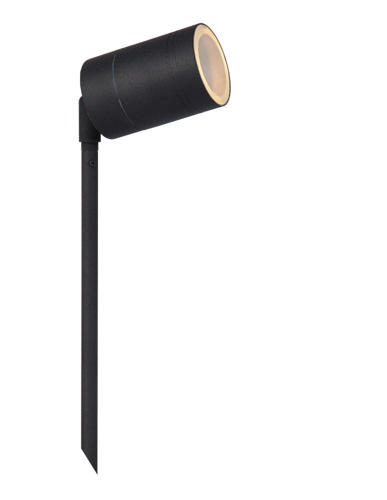 Garden lamps driven into the ground (with wedge) - Lucide ARNE-LED 1x GU10/5W Black 14868/05/30 Spotlight - product kolory-swiatla.pl 1