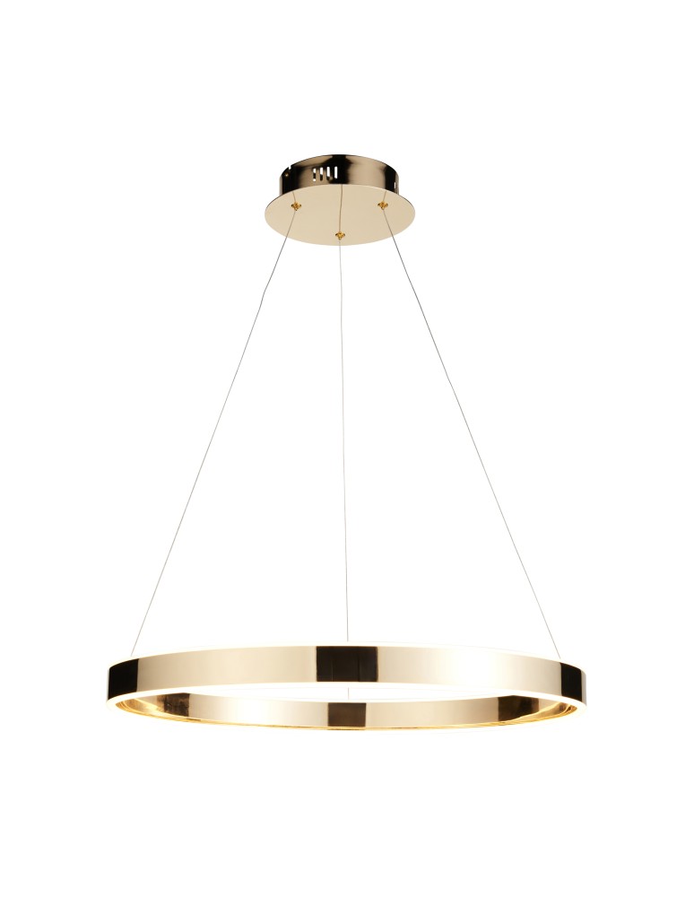 Endon Gen Wisząca 1xLED Francuskie Złote Wykończenie i Matowy Akryl 110957 Endon Gen Wisząca 1xLED Francuskie Złote Wykończenie i Matowy Akryl 110957