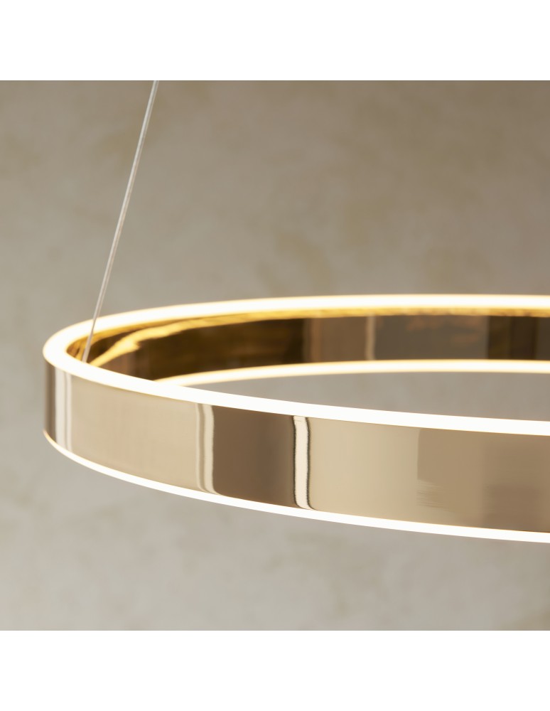 Endon Gen Wisząca 1xLED Francuskie Złote Wykończenie i Matowy Akryl 110957 Endon Gen Wisząca 1xLED Francuskie Złote Wykończenie i Matowy Akryl 110957