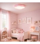 Children's ceiling lamps - TK Lighting CLOUD SUSPENSION LAMBER PASTEL ROSE MINI 2 FL 6075. - product 3
