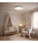 Lampy sufitowe dziecięce - TK Lighting CLOUD LAMPA SUFITOWA NIEBIESKI PASTELOWY MINI 2 PŁ 6074 - produkt 2