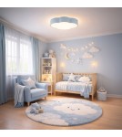 Lampy sufitowe dziecięce - TK Lighting CLOUD LAMPA SUFITOWA NIEBIESKI PASTELOWY MINI 2 PŁ 6074 - produkt 3