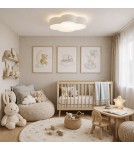 TK Lighting CLOUD WHITE LAMPA SUFITOWA MINI 2 4228