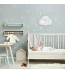 TK Lighting CLOUD NEW WHITE KINKIET 1XG9 11267