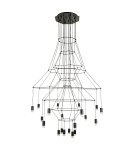 Step Into Design Lampa wisząca LINEA-20 czarna 120cm ST-5961-20