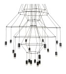 Step Into Design Lampa wisząca LINEA-20 czarna 120cm ST-5961-20