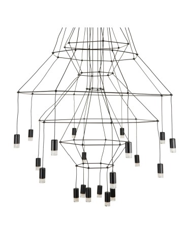 Step Into Design Lampa wisząca LINEA-20 czarna 120cm ST-5961-20 - produkt 2