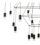 Step Into Design Lampa wisząca LINEA-20 czarna 120cm ST-5961-20