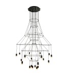 Step Into Design Lampa wisząca LINEA-20 czarna 120cm ST-5961-20
