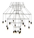 Step Into Design Lampa wisząca LINEA-20 czarna 120cm ST-5961-20
