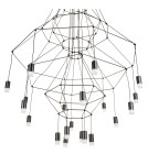 Step Into Design Lampa wisząca LINEA-20 czarna 120cm ST-5961-20