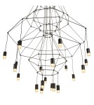 Step Into Design Lampa wisząca LINEA-20 czarna 120cm ST-5961-20
