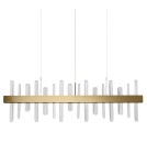 Step Into Design Lampa wisząca ARCTIC 100 cm złota MP0099 gold Step Into Design Lampa wisząca ARCTIC 100 cm złota MP0099 gold
