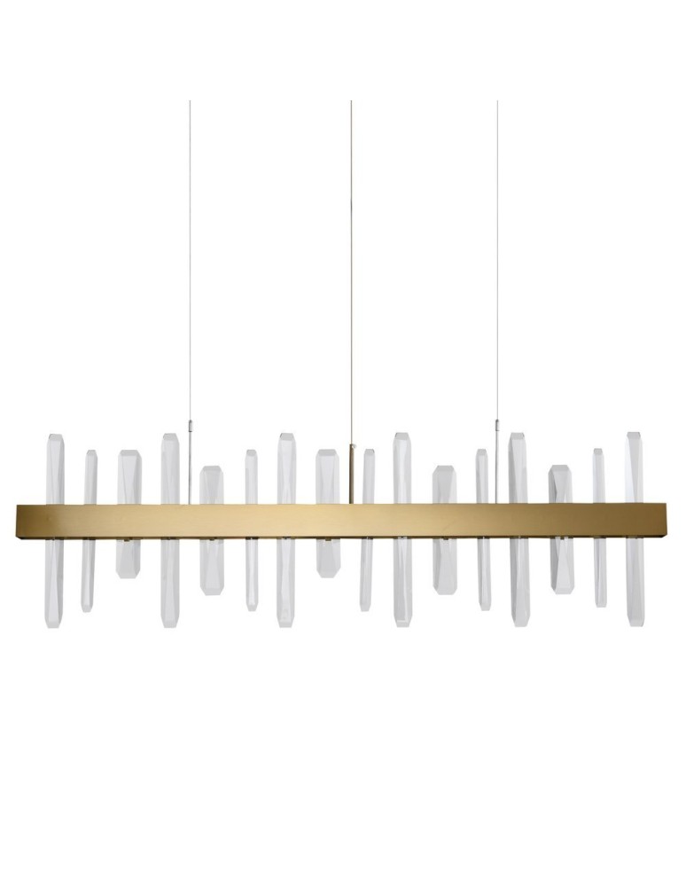Step Into Design Lampa wisząca ARCTIC 100 cm złota MP0099 gold Step Into Design Lampa wisząca ARCTIC 100 cm złota MP0099 gold