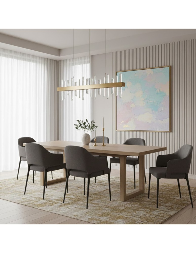Step Into Design Lampa wisząca ARCTIC 100 cm złota MP0099 gold Step Into Design Lampa wisząca ARCTIC 100 cm złota MP0099 gold