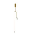 Step Into Design Lampa wisząca LOOP złota 123 cm ST-8928S gold